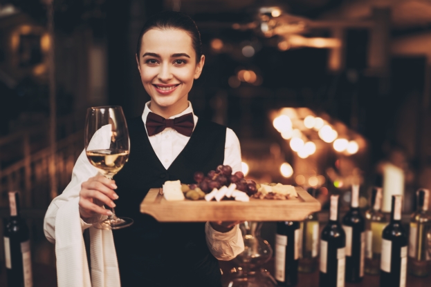 image of a waitress 